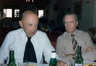FOT 006: M. Bocheński (po lewej) i Juliusz Englert
