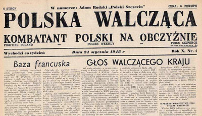Archiwum &bdquo;Polski Walczącej&rdquo; w Bibliotece Polskiej w Londynie 
